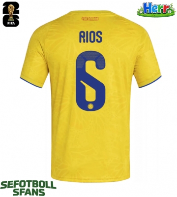 Colombia Richard Rios #6 Hemmatröja VM 2026 Kortärmad